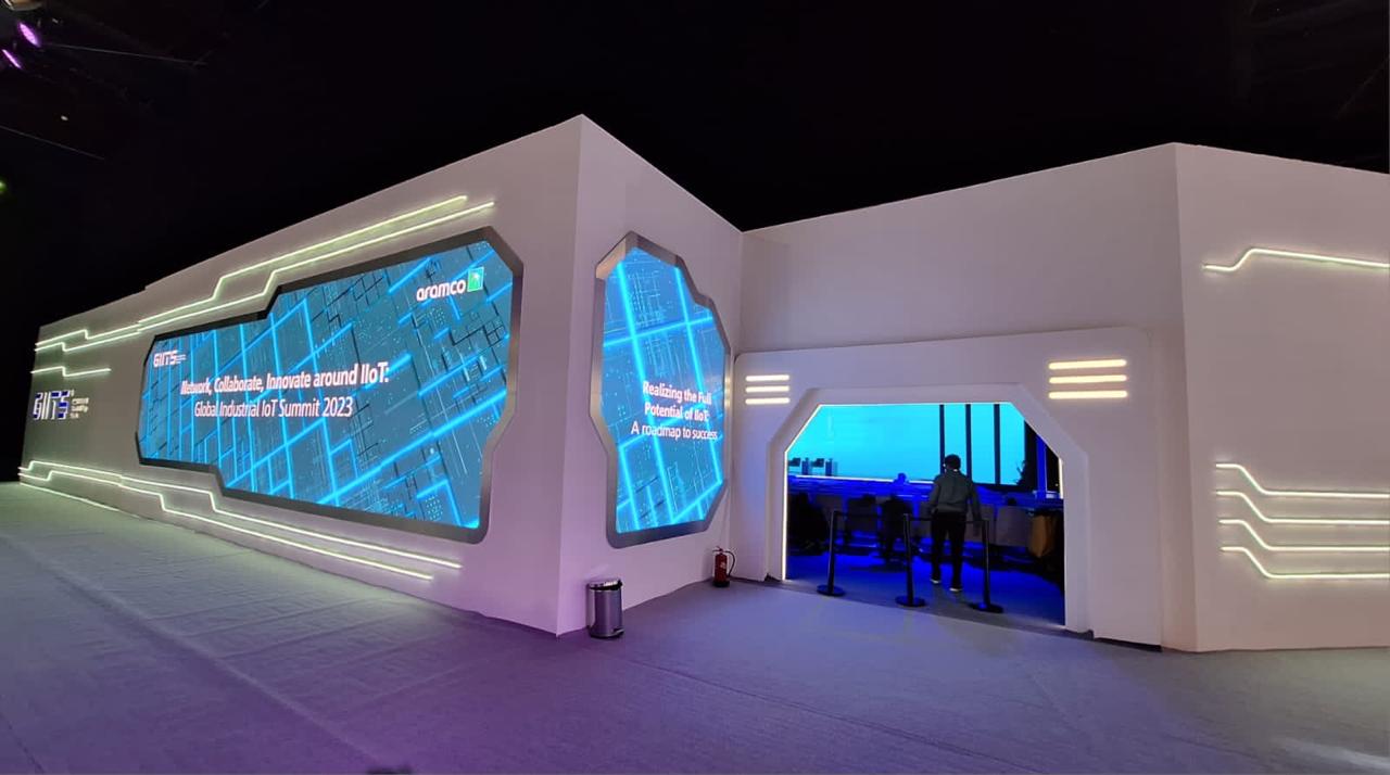 Corporate event stage